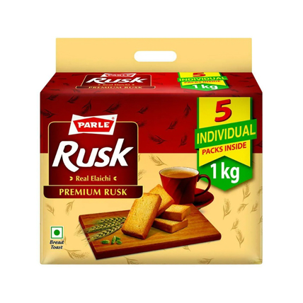 Parle Premium Rusk Real Elaichi